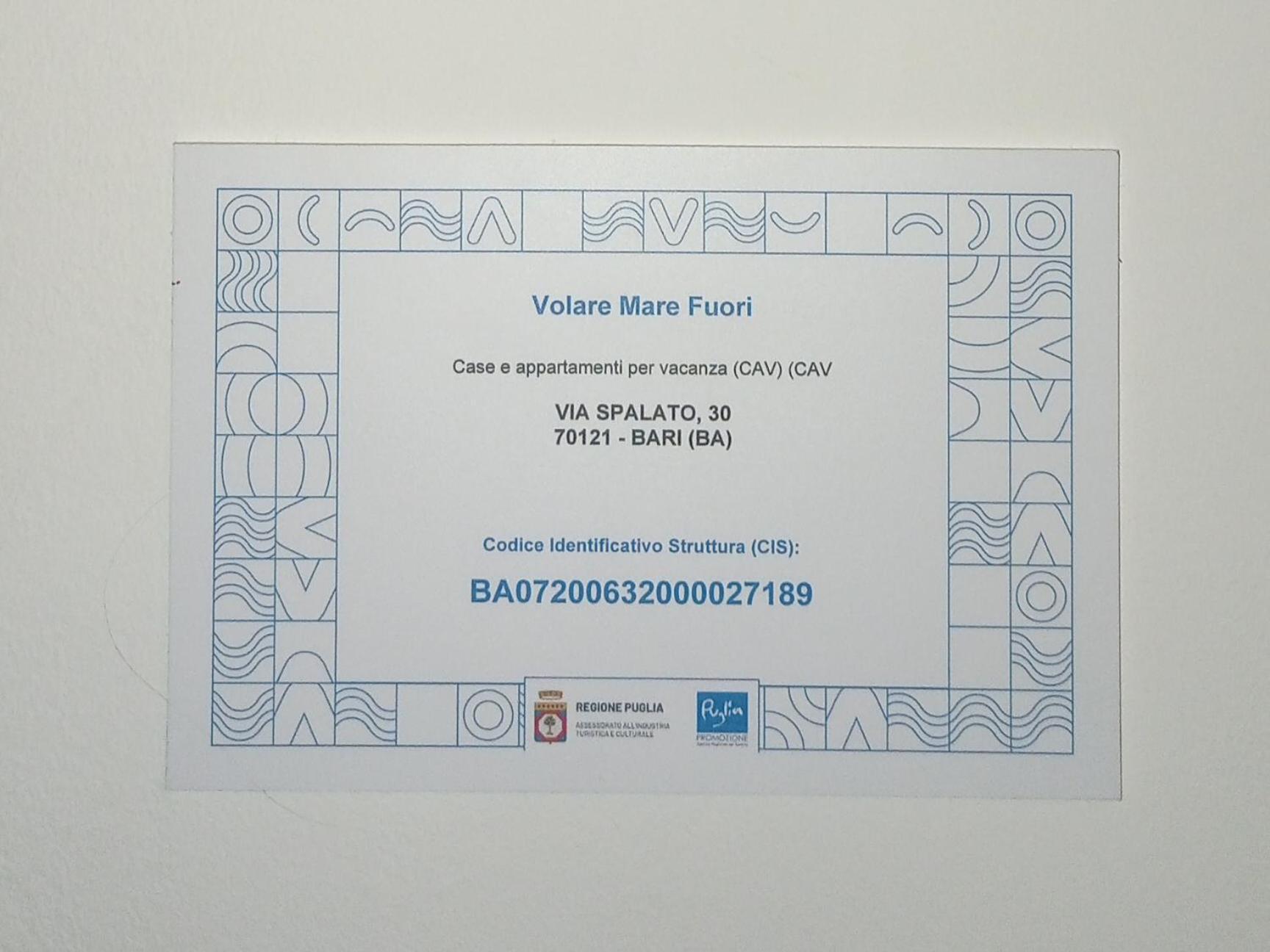 Casa Vacanze Volare Mare Fuori Bari Esterno foto